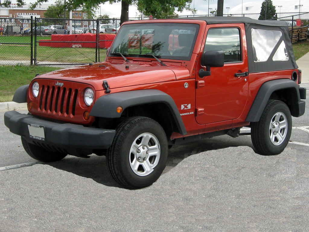 Jeep Wrangler YJ, TJ & JK (3 door) 1987-2018  Soft StretchPRO Car Cover