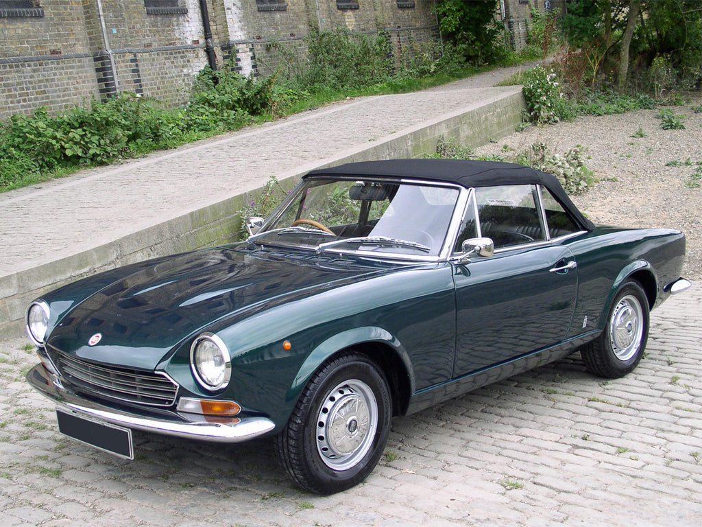 Fiat 124 Spider 1966 - 1985 Soft Stretch PRO Indoor Car Cover