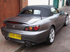 honda s2000 factory fitted boot spoiler ap2 2004 2009 summerpro car cover