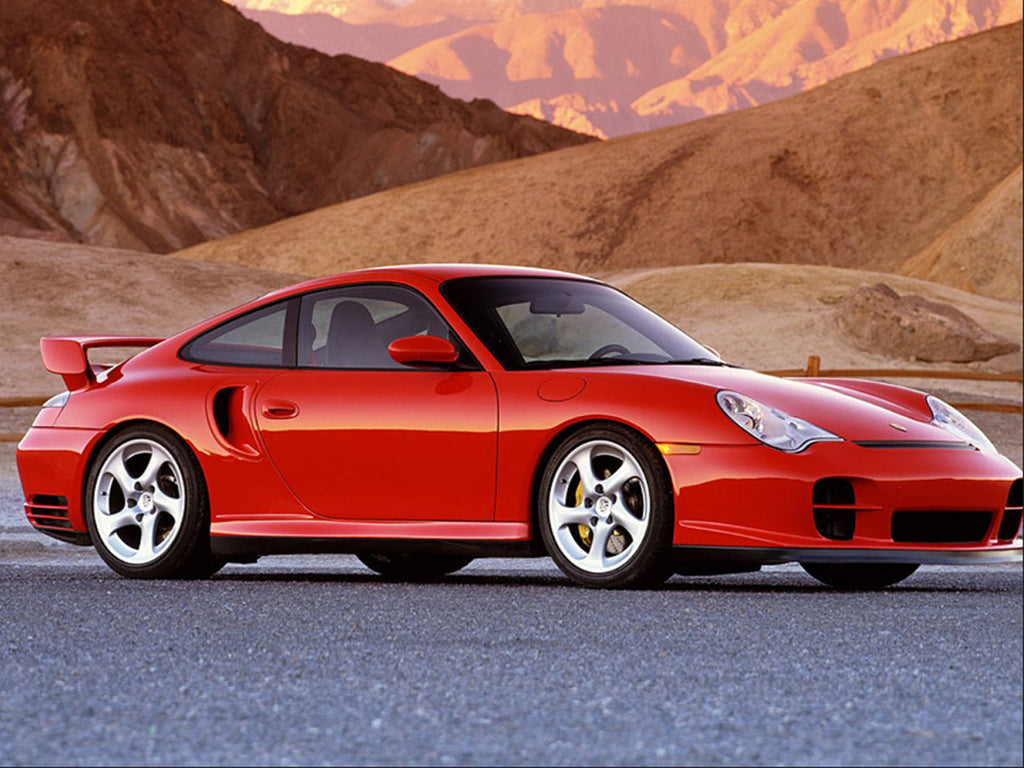 Porsche 996 (911) GT2 Factory fixed rear spoiler 2001-2005 Soft Stretch PRO Indoor Car Cover