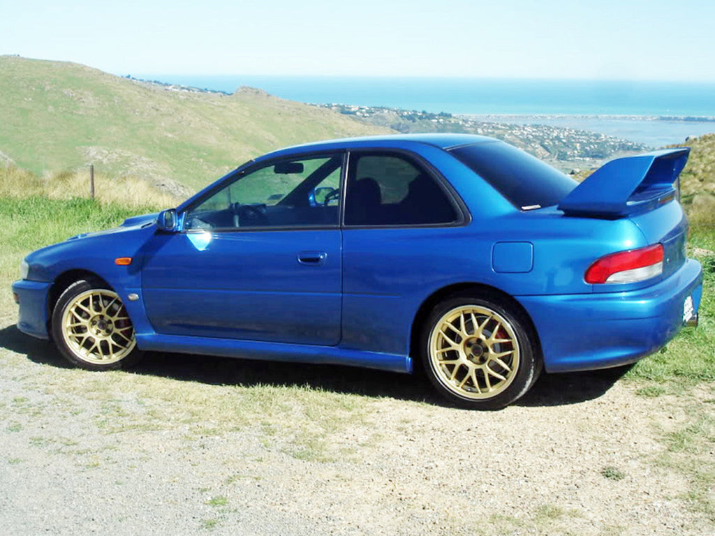 Subaru Impreza with factory boot Spoiler (Not WRC) 1993-2007 Soft Stretch PRO Indoor Car Cover