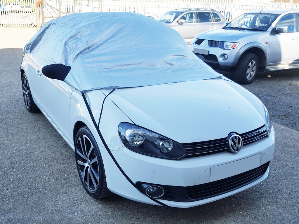 Volkswagen Golf 1 Cabriolet half car cover - Externresist® outdoor use
