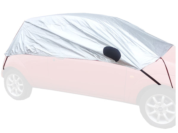 Volkswagen Polo-3 Silver Waterproof Volkswagen Polo-3 Car Cover With Mirror  Pocket - Reflective Coating - Cotton